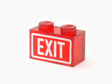 Exit Sign - Brick