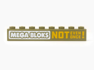 MEGA...NOT EVEN ONCE - Badge