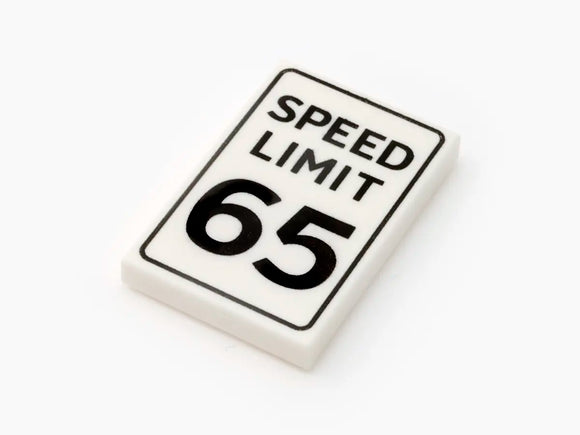 Speed Limit Sign - 65mph