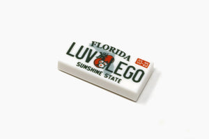 License Plate - FL - LUV LEGO