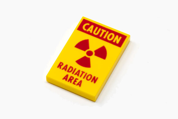 Radiation - Caution Sign