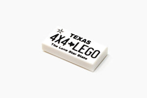License Plate - TX - 4X4LEGO