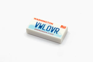 License Plate - WA - VWLOVR